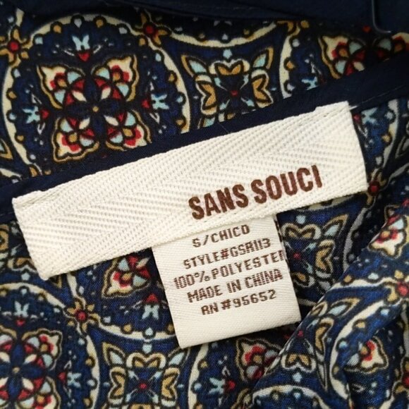 Sans Souci Boho Kaleidoscope Print Jumpsuit - Picture 2 of 3